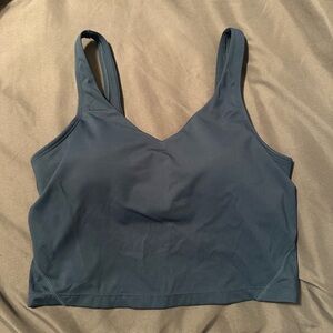 Comfort Stretch Scoop Sports Bralette - Steel Blue